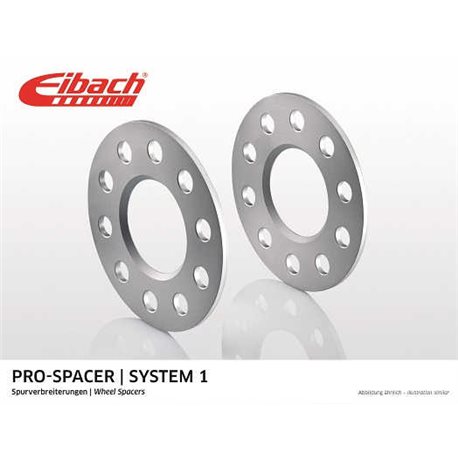 Kit Separadores VAUXHALL CORSA Mk III (D) (S07) 5mm